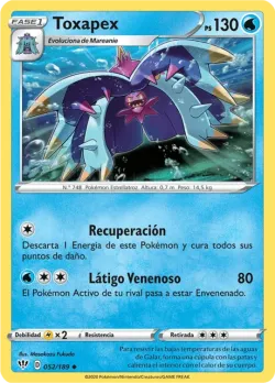 Toxapex #052/189 · Pokémon