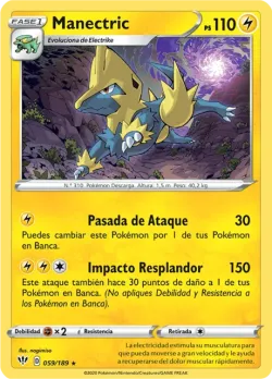 Manectric #059/189 · Pokémon