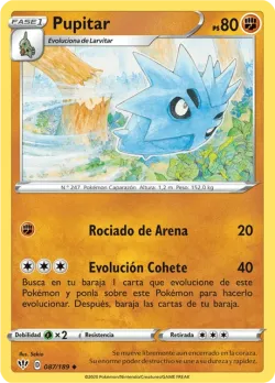Pupitar #087/189 · Pokémon