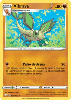 Vibrava #090/189 · Pokémon