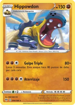 Hippowdon #094/189 · Pokémon