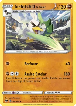 Galarian Sirfetch'd #098/189 · Pokémon