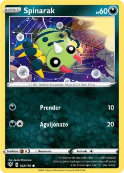 Spinarak #102/189 · Pokémon