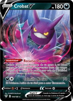 Crobat V #104/189 · Pokémon