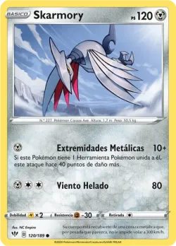Skarmory #120/189 · Pokémon