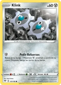 Klink #125/189 · Pokémon