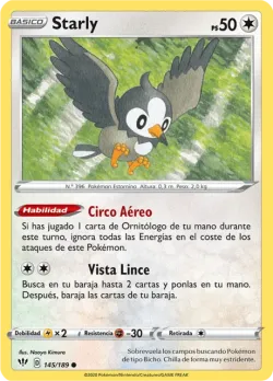 Starly #145/189 · Pokémon