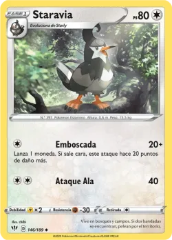 Staravia #146/189 · Pokémon