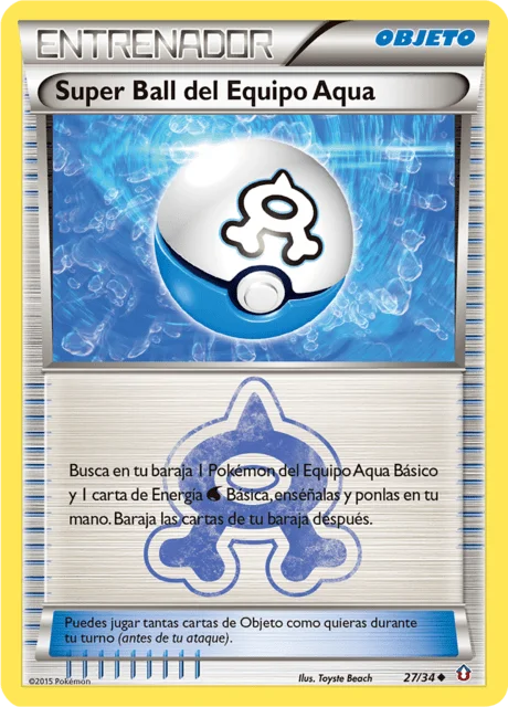 Team Aqua's Great Ball 「DCR 027」「ES」