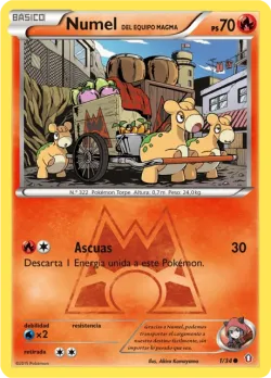 Team Magma's Numel 「DCR 001」「ES」