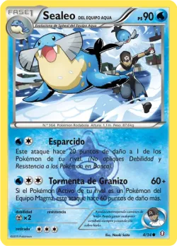 Team Aqua's Sealeo 「DCR 004」「ES」