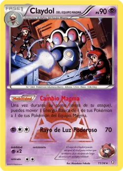 Team Magma's Claydol 「DCR 011」「ES」