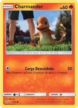 Charmander 「DET 004」「ES」