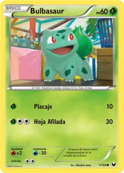 Bulbasaur #1/108 · Pokémon
