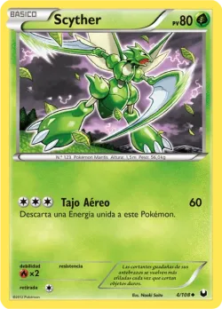 Scyther #4/108 · Pokémon