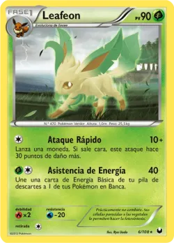Leafeon #6/108 · Pokémon