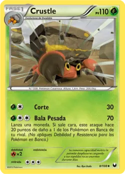 Crustle #8/108 · Pokémon