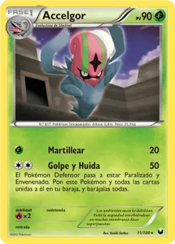Accelgor #11/108 · Pokémon