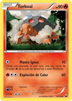 Torkoal #18/108 · Pokémon