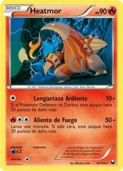 Heatmor #19/108 · Pokémon