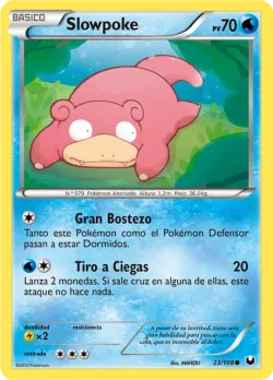 Slowpoke #23/108 · Pokémon