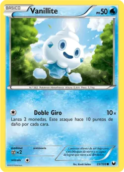 Vanillite #33/108 · Pokémon
