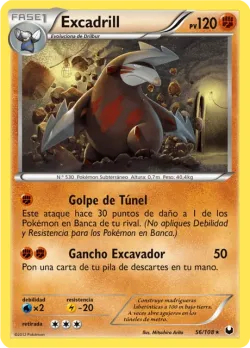 Excadrill #56/108 · Pokémon
