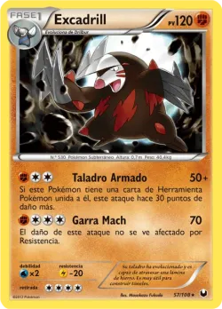 Excadrill #57/108 · Pokémon