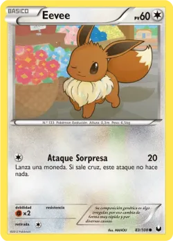 Eevee 「DEX 083」「ES」
