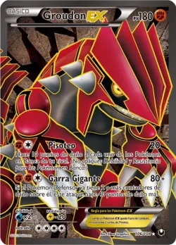 Groudon-EX 「DEX 106」「ES」