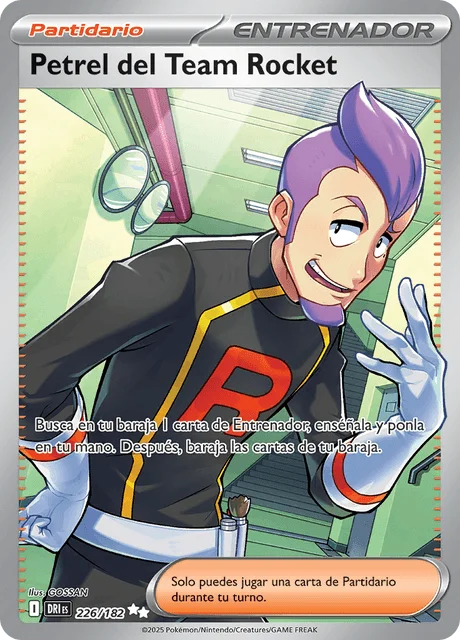 Team Rocket's Petrel 「DRI 226」「ES」