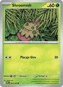 Shroomish #005/182 · Pokémon