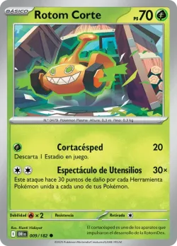 Mow Rotom #009/182 · Pokémon
