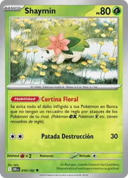 Shaymin #010/182 · Pokémon