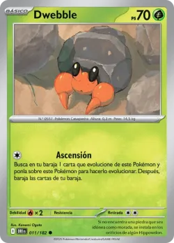 Dwebble #011/182 · Pokémon