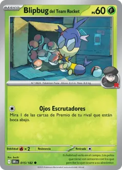 Team Rocket's Blipbug #015/182 · Pokémon