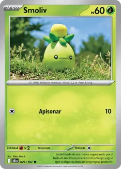 Smoliv #021/182 · Pokémon