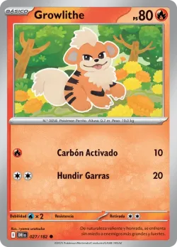 Growlithe #027/182 · Pokémon