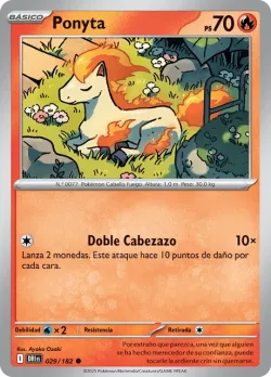 Ponyta #029/182 · Pokémon