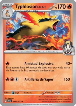 Ethan's Typhlosion #034/182 · Pokémon