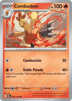 Combusken #041/182 · Pokémon