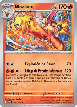 Blaziken #042/182 · Pokémon