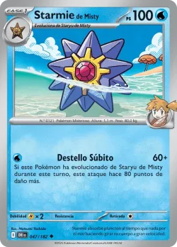 Misty's Starmie #047/182 · Pokémon
