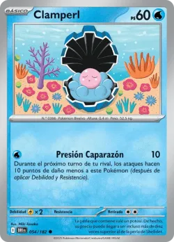 Clamperl #054/182 · Pokémon