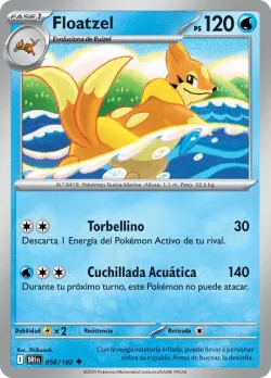 Floatzel #058/182 · Pokémon