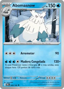 Abomasnow #060/182 · Pokémon