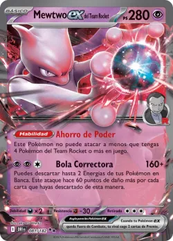 Team Rocket's Mewtwo ex #081/182 · Pokémon