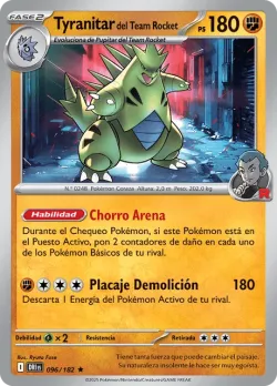 Team Rocket's Tyranitar #096/182 · Pokémon