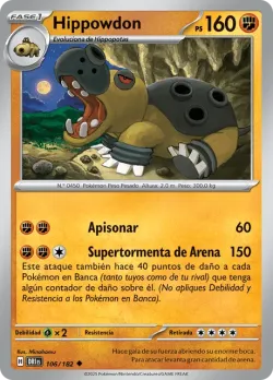 Hippowdon #106/182 · Pokémon