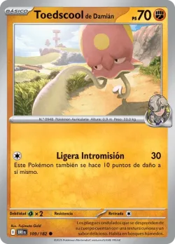Arven's Toedscool #109/182 · Pokémon